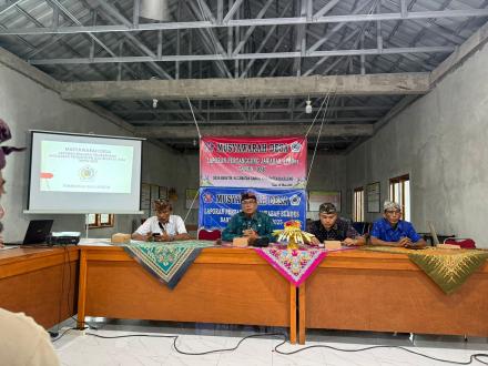 MUSDES LAPORAN REALISASI APBDESA BEBETIN TAHUN 2025